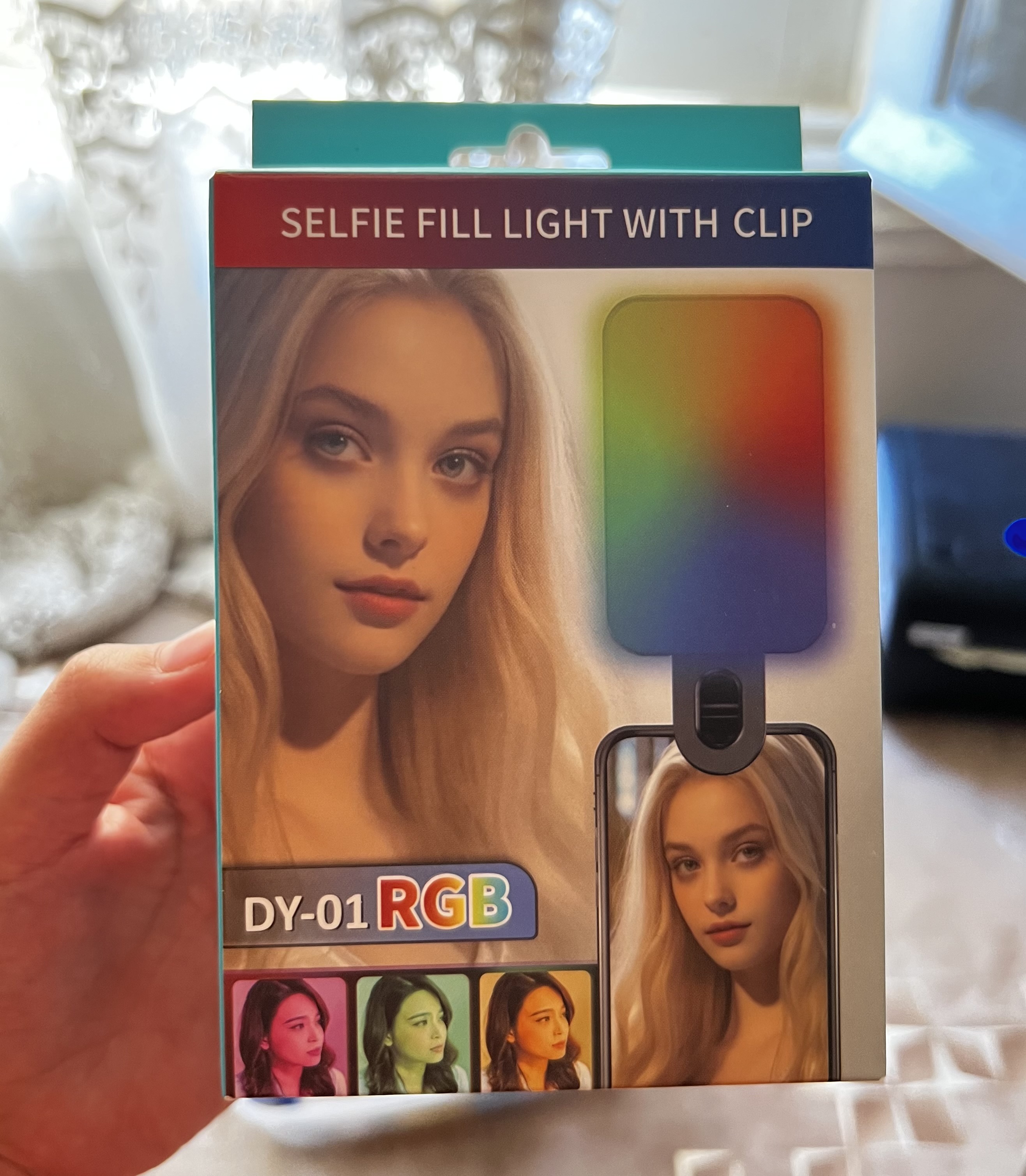 Selfie light 🤳 DY-01 RGB